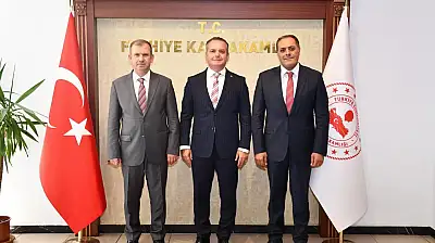 Batı Akdeniz Gümrük Bölge Müdürü Tayfur'dan Akkaya'ya ziyaret