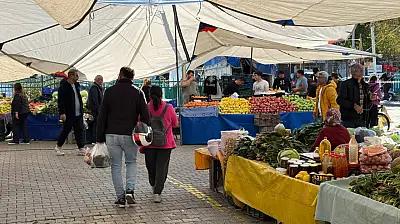 Fethiye'de Cuma Pazarı bu hafta durgun