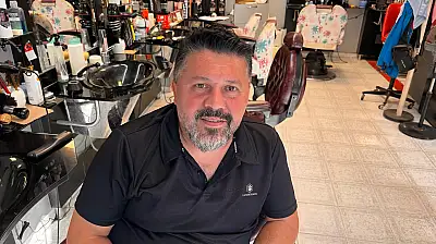 Fethiye'de Erkek Kuaförü Alagöz sezonu değerlendirdi