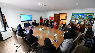 Fethiye'de öğrencilere ve kursiyerlere afet farkındalık eğitimi