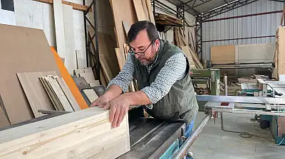 Fethiye'de sipariş üzerine mobilya üretimi: Çırak bulmak zor