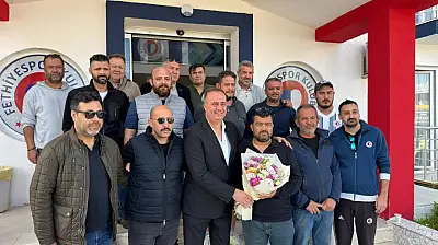 Fethiye Taraftarlar Derneği'nden Selahaddin Dinçel'e Veda