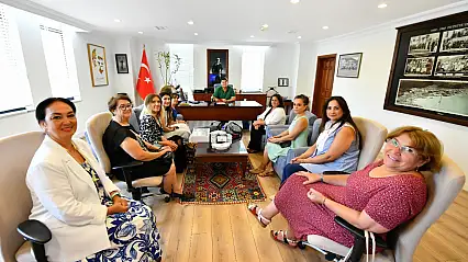 CHP Fethiye Kadın Kolları'ndan Başkan Karaca'ya Ziyaret