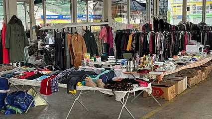 Fethiye'de ikinci el pazarı ilgi bekliyor