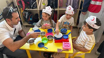 Fethiye'de Minik Öğrencilerle Kızılay Haftası Kutlandı