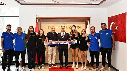 Fethiye Voleybol Spor Kulübü, Kaymakam Akkaya'ya Çalışmalarını Anlattı
