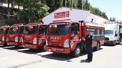 Muğla Büyükşehir İtfaiyesi'ne 72 Yeni Araç Geliyor