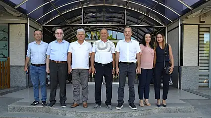 Murat İnce ve Yönetimi, Başkan Soydemir'le Bir Araya Geldi