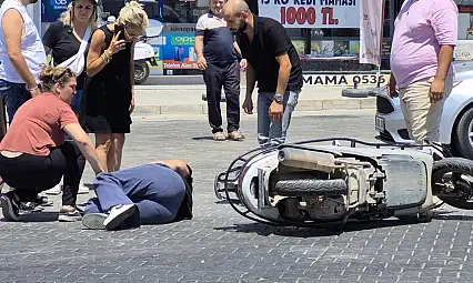 Fethiye'de Motosiklet Kazasında Sürücü Yaralandı