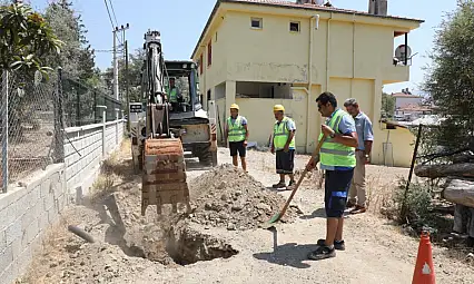 Fethiye Eldirek'de Kesintisiz İçme Suyu İçin Çalışmalar Başladı