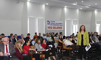 Fethiye Serbest Muhasebeci Mali Müşavirler Odası Olağan Genel Kurulu gerçekleştirdi