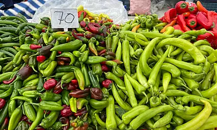 Fethiye Taşyaka Perşembe Pazarı'nda sebze fiyatları