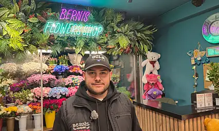 Yeni yıl bereketi Bernis Çiçekçilik'te yaşanıyor