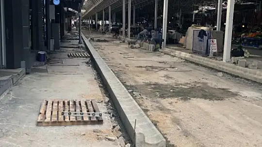 Pazaryeri uzay çatı direkleri yenilendi