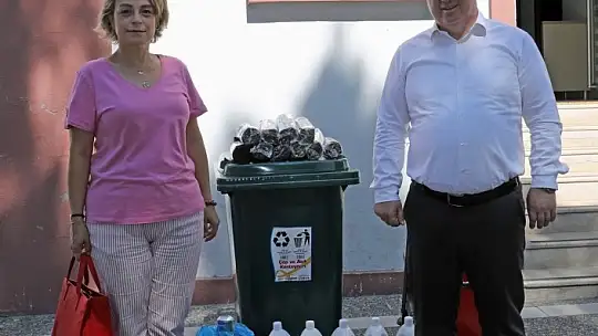 Geri Dönüşüm Yarışmasında Haziran Ayı Kazananlarına Ödülleri Verildi