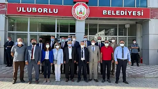 Genel Başkanla taziyede bulundu