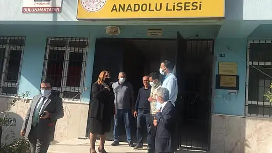 Okul müdürlerinden sorunlar hakkında bilgi aldı