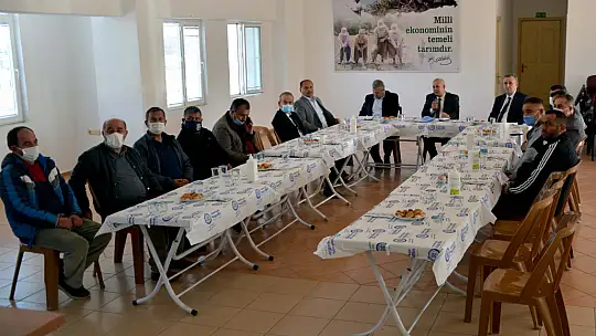 Hal esnafının ve üreticilerin sorunları ele alındı