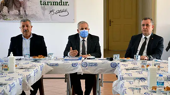 Hal esnafının ve üreticilerin sorunları ele alındı