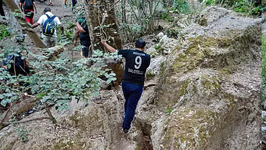 KAYMAKAM BALCI'DAN, ZORLU BÜYÜK ŞELALE YÜRÜYÜŞÜ