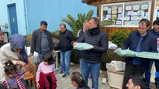 FETHİYE, İSKENDERUN'DAKİ DEPREMZEDE ÇOCUKLARI DA UNUTMADI