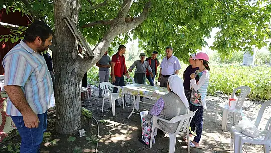 Tarımsal Hasar Tespitleri Yapıldı