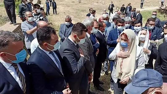 Genel Başkanla taziyede bulundu