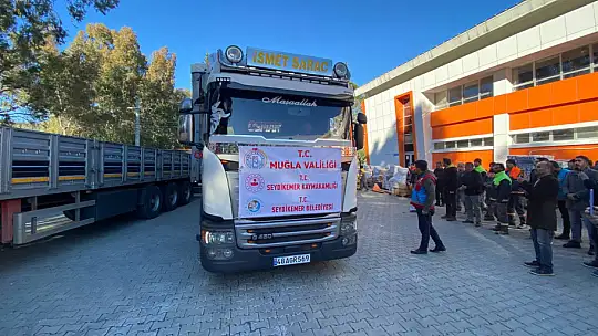 SEYDİKEMER BELEDİYESİ DEPREMZEDELER İÇİN TEK YÜREK