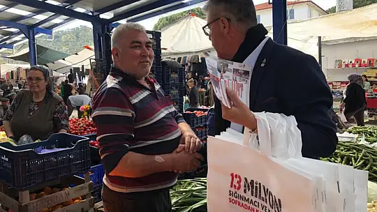 Milletvekili Adayı Yiğit, Semt Pazarını Ziyaret Etti