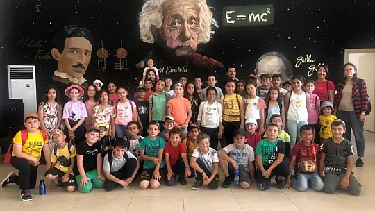 ÇOCUK BİLİM PARKI YAZ AYLARINDA DA ZİYARETÇİLERİN İLGİ ODAĞI