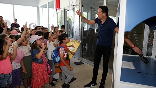 ÇOCUK BİLİM PARKI YAZ AYLARINDA DA ZİYARETÇİLERİN İLGİ ODAĞI