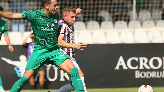 Bodrum FK Bandırma'yı mağlup etti: 2-1