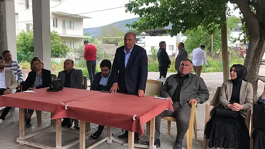 Milletvekili adayı Otgöz, ilgiyle karşılandı