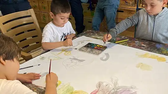GİGA, Özel Çocuklara Sanatın Kapılarını Araladı 