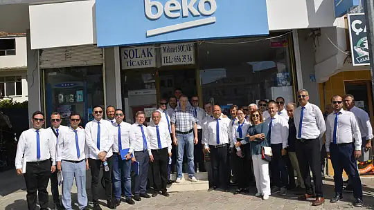 MAVİ GRUP SEYDİKEMER ESNAFINI ZİYARET ETTİ