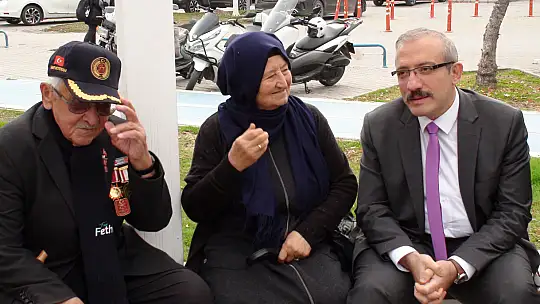 VALİ TAVLI FETHİYE GAZİLER DERNEĞİNİ ZİYARET ETTİ