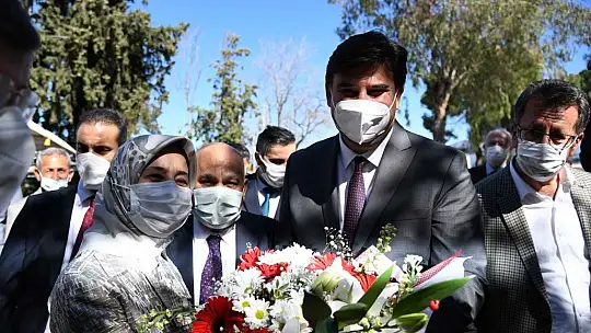 Davutoğlu Başkan Karaca'yı ziyaret etti