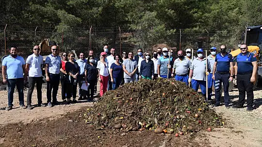 Semt Pazarlarından Kompost Gübreye