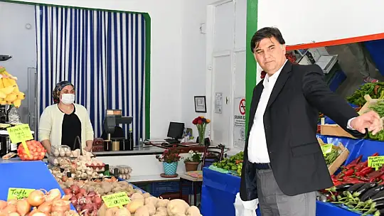 Karaca'dan esnaf ziyareti
