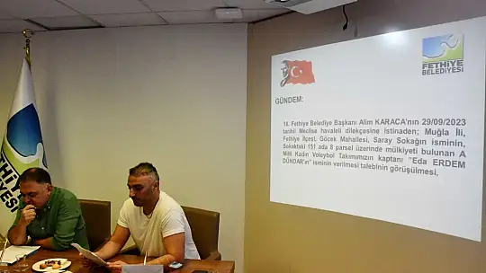 Milli Sporcu Eda Erdem'in ismi Göcek'teki evinin sokağına verildi