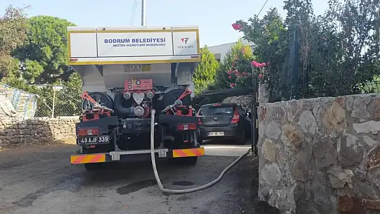 6 Bin 334 Ton Su Ulaştırıldı