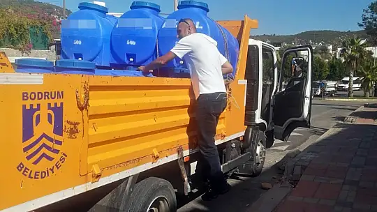 6 Bin 334 Ton Su Ulaştırıldı