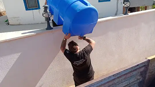 6 Bin 334 Ton Su Ulaştırıldı