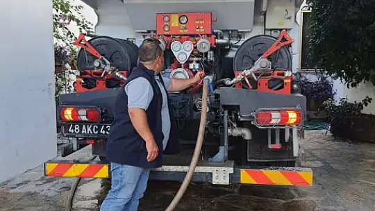 6 Bin 334 Ton Su Ulaştırıldı