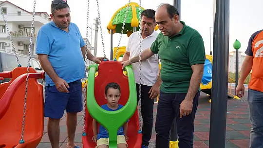 Seydikemer'de 'Engelsiz Park' Açıldı