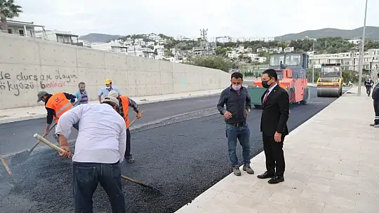 Üst yapı çalışmaları sürüyor