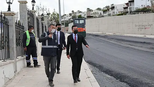 Üst yapı çalışmaları sürüyor