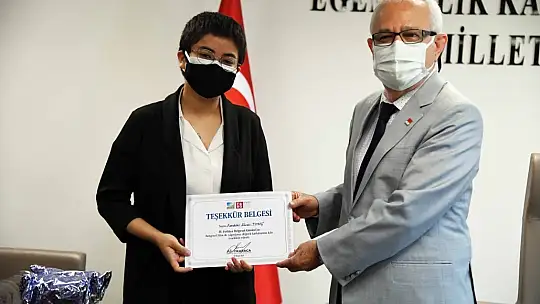 Öztunç, Karaca'yı makamında ziyaret etti