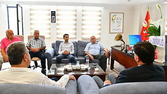 DEMOKRAT PARTİ'DEN BAŞKAN KARACAYA ZİYARET