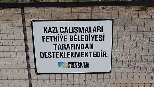 FETHİYE KALESİ KAZI ÇALIŞMALARI DEVAM EDİYOR